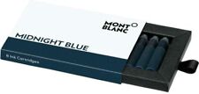 Montblanc Ink Cartridges Midnight Blue 105195 – 8 Pen Cartridges Per Pack picture