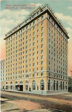 New Washinton Hotel Seattle Washington WA Postcard picture