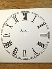 5 Inch Ingraham Clock Replacement Paper Dial             (Lot143) picture