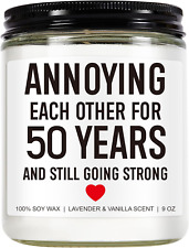 50 Years Candle, 50Th Wedding Anniversary, Gifts for Parents, 50Th Anniversary,  picture