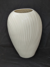 Lenox China VASE Mirage Medium Vase Ribbed Vintage USA picture