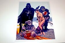Carrie Fisher Return of the Jedi bikini beach Leia 8x10 glossy photo Busty 009 picture