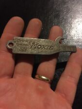 Moxie Soda Bottle Opener Patina METAL Pepsi Coca Cola Collector Keychain GIFT picture
