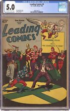 Leading Comics #9 CGC 5.0 1944 4086796015 picture