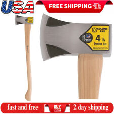 Home Improvement Collins 4 lb Single Bit Splitting Axe 35 in. Wood Handle USA picture