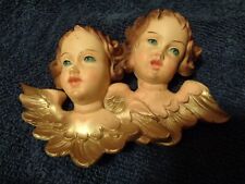 Vintage Angel Cherubs Ornament Wall Hanging (Made in Germany) picture