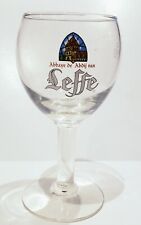 BELGIAN Leffe beer glass Made in Belgium 25 cl M14 0846 8 ounce beer chalice  picture