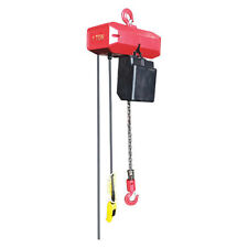 Dayton 452R47 Electric Chain Hoist, 2,000 Lb, 15 Ft, Hook Mounted - No Trolley, picture