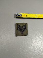 Vintage Military Sargent 3 Stripes Patch (A5) picture