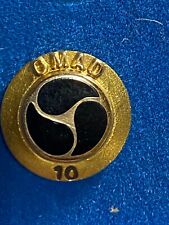 GMAD General Motors GM 10 Year 10k GF Employee Service Tie Tac / Lapel Pin picture