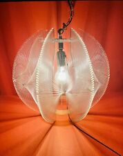 MCM Lucite & Mono-Filament Sculptural Chandelier - Desirable Artistic Styling picture