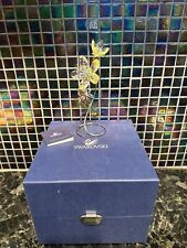 SWAROVSKI Crystal Paradise Flowers Deoria, Crystal Canary Yellow 957583 MINT A1 picture