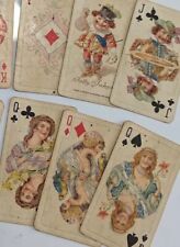 Antique Ferd Piatnik Sons Playing Cards Victorian Vienna 1930s Double Deck 107 picture