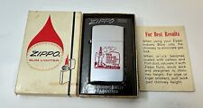 Rare Mint 1970’s Red Adair Wild Well Control ZIPPO Lighter Oil Houston TX picture