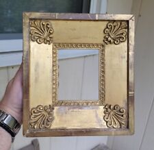 c1820 Amazing French Empire Gilded Anthemion Miniature 4 1/2 x 5 5/8 Frame picture