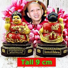 Statue Lady Beckon Money Richly Kb Ariyachat Money Lucky H 9cm Thai Amulet 15142 picture