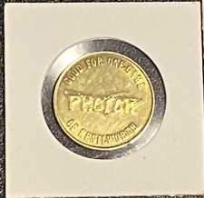 1985 Photon The Ultimate Game On Planet Earth  Brass Token Exonumia picture
