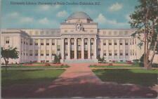 Postcard University Library South Carolina Columbia SC picture