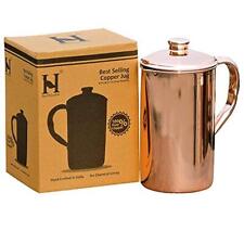 HealthGoodsIn - Pure Copper (99.74%) Water Jug | Copper Pitcher for Ayurveda ... picture