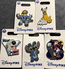Disney Parks Mixed Lot 5 Pins (a-1 picture