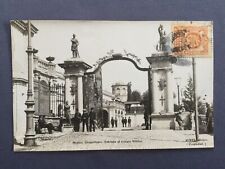 ±1909 Postcard MEXICO CHAPULTEPEC Entrada al Colegio Militar Military College picture