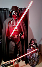 STAR WARS,Lifesize Darth Vader Statue, EFX Darth Vader Helmet, Master Lightsaber picture