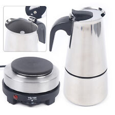 New Stainless Steel Italian Moka Espresso Percolator Stovetop Coffee Maker Pot picture