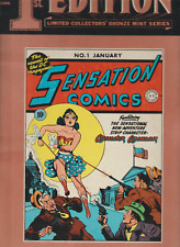 Famous First Edition Sensation Comics #1 Wonder Woman REPRINT C-30 1974 picture
