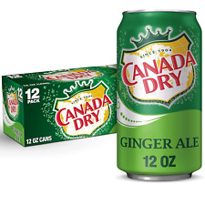 Canada Dry Ginger Ale Soda, 12 fl oz cans, 12 pack picture