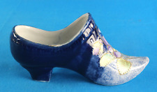 Cobalt, Light Blue, and Flowers, Souvenir Shoe, Atlantic City, New Jersey picture