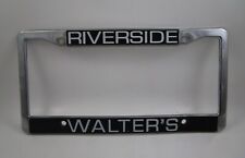 Walter's (MERCEDES-BENZ) Riverside License Plate Frame Plastic picture