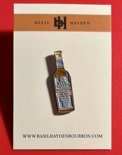 Basil Hayden Bourbon Whiskey Enamel Lapel Hat Pin *BRAND NEW* picture