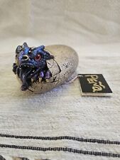1994 WINDSTONE EDITIONS PENA PEACOCK HATCHING GARGOLINGUS DRAGON Egg picture