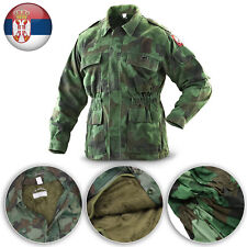 NEW Original Serbian YUGOSLAVIA M89 Jacket Parka Oak Leaf Camo Winter Fur Liner picture
