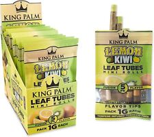 King Palm | Mini | Lemon Kiwi | Palm Leaf Rolls | 15 Packs of 5 Each = 75 Rolls picture