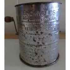 Vintage Bromwell's 3 Cup Sifter, Made in USA picture