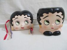 1981 Vtg Betty Boop 3-D mug/cup & 1985 Wall Face Mask picture