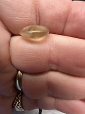 Rare Ancient Lens Shaped Crystal Disc Bead 15.5 x 5.8 mm collectible artifact picture