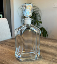Vintage Glass WhiskeyLiquor Decanter picture