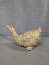 Global Ceramic Studios Cornwall Troy The Floral Duck Handmade picture