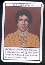 Leonard Cohen Music Pop Rock Tarot Trading Card 2019 Mint picture