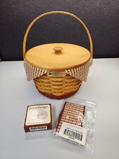 LONGABERGER 1999 CC EDITION OF HOMESTEAD BASKET COMBO picture