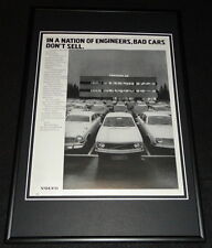 1972 Volvo Framed 12x18 ORIGINAL Advertisement  picture