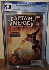 Captain America Sentinel of Liberty #3 CGC 9.8 - Carmen Canero Cover 10/22 picture