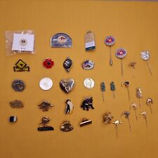 33 Vintage Rare Collectable Pins Lapels & Badges picture