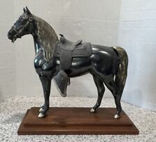 Vintage Gladys Brown Edwards Horse Sculpture With Removable Saddle Signed 1947 picture