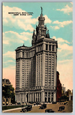 Vtg Early 1900s -Municipal Building, New York City, NY Postcard (UnPosted) picture