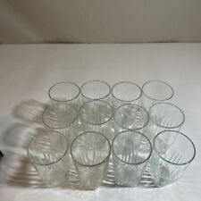 Set of  12 ~ Vintage DELITED Clear Glasses Nashville Tennessee. READ for Details picture
