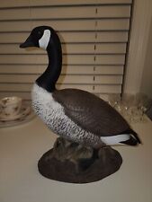 Vintage Holland Mold Ceramic Canada Goose Statue Hand Painted 12