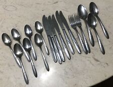 Vintage Superior Stainless Flatware USA Vibrant 18 pieces picture